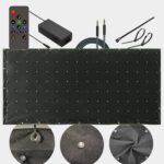 DJ Stage Light Pro 3.3x6.9ft LED Motion Drape Facade - Sound-Activated Rhythm Lights with Remote, 80+ Music Programs & 70 Motion Effects for DJ Booths, Stages, Weddings - Image 6