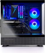 Skytech Gaming Azure 3 Desktop PC, Ryzen 5 9600X 3.9 Ghz (5.4GHz Turbo), NVIDIA RTX 5060 Ti 16GB, 1TB Gen4 NVMe SSD, 16GB DDR5 RAM 5200, 650W Gold PSU, Wi-Fi, Win 11 - Image 3
