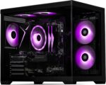 STORMCRAFT Sirius AI Gaming Desktop - Intel i5 14400F up to 4.7GHz, RTX 5060 GDDR7, 32GB DDR5 RGB 6000MHz, 1TB NVMe Gen4 SSD, Intel B760 Motherboard, 650W Gold PSU, Win 11 Home VR Ready - Image 4