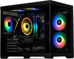 STORMCRAFT Sirius AI Gaming Desktop - Intel i5 14400F up to 4.7GHz, RTX 5060 GDDR7, 32GB DDR5 RGB 6000MHz, 1TB NVMe Gen4 SSD, Intel B760 Motherboard, 650W Gold PSU, Win 11 Home VR Ready - Image 2