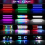LED Stage Strobe Effect Lights - 120W RGBW DJ Light with 48 Zones Chasing by DMX Control Sound Activated Auto Play Wall Washer Uplight for Event Concert Party Church Wedding Club Stage Lighting - Image 4
