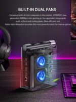 ACEMAGICIAN S3A Mini Gaming PC, Ryzen 9 6900HX, 16GB DDR5 512GB NVMe SSD, Mini Computers with AMD Radeon Graphics RGB Lights | WiFi6 | BT5.2 | Dual Fan | 3 Modes Mini Desktop | Up to 4.9Ghz - Image 5