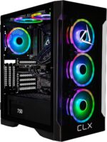 CLX Gaming PC - Intel Core i9 14900KF 3.2GHz, GeForce RTX 4070 Super, 1TB NVMe M.2 SSD, 4TB HDD, 32GB DDR5 RGB Memory, 360mm AIO, WiFi, Windows 11 Home, Black - Image 2