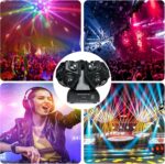 3 Head Moving Head Lights, 18 LED Stage DJ Lighting, DMX/Remote Control Sound Activated for Stage, Party, Live, DJ, Bar, Disco Lighting - Image 7