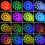 4-Pack U`King 150W Moving Head Lights with Flight Case,18-Facet Prism Stage Beam Light Mini Compact DJ Party Lights Beam Spotlight by DMX and Sound Activated for Wedding DJ Disco Parties Live Show - Image 3