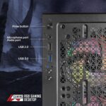 STGAubron Gaming PC Computer Desktop, Intel 10th Gen G5905 3.5G, Radeon RX 580 16G, 16G DDR4, 512G SSD, WiFi, BT 5.0, RGB Fan x5, Windows 11 Home - Image 6