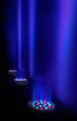 Rockville RockPAR50 White Compact 24W LED RGB Par Can DJ/Club/Stage Wash Light, DMX Control, Daisy-Chain Power, Sound-Activated, for Parties, Weddings, and Live Performances - Image 9