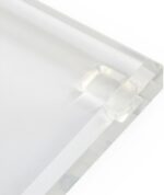 Tall Clear Podium, Floor Standing Lectern with Lip for Books or Presentation (Acrylic) - Image 6