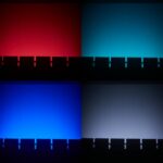 200W LED Stage Light Strobe Bar Lighting RGBW 4in1 48 Partition White 8000K DMX Super Bright Dj Wash Bar Strobe Stage Lighting Effects for Live Show Wedding - Image 7