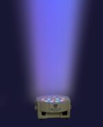 Rockville RockPAR50 White Compact 24W LED RGB Par Can DJ/Club/Stage Wash Light, DMX Control, Daisy-Chain Power, Sound-Activated, for Parties, Weddings, and Live Performances - Image 8