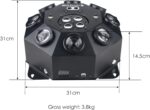 Moving Head Light, 150w RGBW 4in1 LED DJ Stage Lights, Infinite Rotation DJ Lights with Sound Activated for Wedding DJ Party and Live House - Image 5