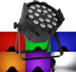 LED Zoom Par Light DJ Stage Light Corded RGBWA+UV 18x18W RGBWA UV 6in1 Par LED with DMX Sound Activated Control, Uplights for Events DJ Wedding Party Church Music Live Show Club DJ Stage Lighting - Image 4