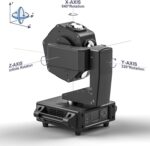 Moving Head DJ Lights - 6 x 40W RGBW Stage Lighting with XYZ 3-Axis Linkage, DMX & Sound Activated, DJ Lights Beam Spotlight - Perfect for DJ, Party, Wedding, Church, Live Show, Bar - 8 Pack - Image 6