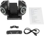 150W Moving Head Lights, DJ Light 540° Rotation Stage Light with Brackets, Sound Activated/DMX Lighting for Stage, Party, Live, DJ, Bar, Disco Lighting - Image 7