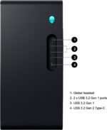 Alienware Aurora R16 2025 Gaming Desktop Computer, NVIDIA RTX 5080 16GB GDDR7, Intel Ultra 9 285K(Up to 5.7GHz), Wi-Fi 7, 64 GB DDR5, 8 TB SSD, Custom RGB Lights, Windows 11 Pro, w/Accessories - Image 7