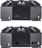 Moving Head Light, 150w RGBW 4in1 LED DJ Stage Lights, Infinite Rotation DJ Lights with Sound Activated for Wedding DJ Party and Live House - Image 4