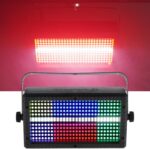 Rockville STAGE PANEL 336 Visual Effect Light, Wash + Matrix Combo, 50 Watts, Strobe Effects, 30 Channel DMX Control, 10 Auto and Sound Programs Ideal for DJ Booths, Clubs, Parties, and Stage Lighting - Image 3
