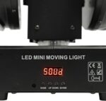 150W Moving Head Lights, DJ Light 540° Rotation Stage Light with Brackets, Sound Activated/DMX Lighting for Stage, Party, Live, DJ, Bar, Disco Lighting - Image 8