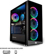 iBUYPOWER Pro Gaming PC Computer Desktop Element MR 208i (Intel i7-11700F 2.5GHz,NVIDIA GeForce RTX 2060 6GB, 16GB DDR4, 240GB SSD, 1TB HDD, WiFi Ready, Windows 10 Home) - Image 3