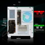 Gaming PC Desktop Computer - Ryzen 5 5600, Radeon RX 6500XT 4GB, 16GB DDR4 RAM, 1TB NVME SSD, Prebuilt Tower Computer (White) - Image 7