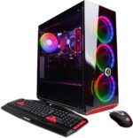 CyberpowerPC Gamer Xtreme VR Gaming PC, Intel Core i5-9400F 2.9GHz, NVIDIA GeForce GTX 1660 6GB, 8GB DDR4, 120GB SSD, 1TB HDD, WiFi Ready & Win 10 Home (GXiVR8060A7, Black) - Image 2
