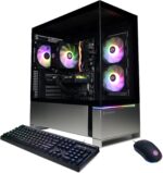 CyberPowerPC Gamer Master Gaming PC, AMD Ryzen 5 8400F 4.2GHz, GeForce RTX 5050 8GB, 16GB DDR5, 1TB PCIe 4.0 SSD, WiFi Ready & Windows 11 Home (GMAI6500A) - Image 2