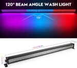LED Wall Washer Light, 336 LEDs 70W RGB DJ Lights Bar Stage Light Support DMX & RDM Control Dj Party Lights for Indoor Outdoor Disco Party Church Birthday Bar Wedding - Image 5