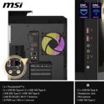 [2025] MSI MEG Vision X AI 2NVZ9-045US (Intel Core Ultra 9 285K, 192GB DDR5 RAM, 16TB WD NVMe SSD, NVIDIA GeForce RTX 5090, Windows 11 Pro) Gaming Desktop PC - Image 10