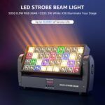 200W Moving Head Dj Light Bar, Led/Wash/Beam/Strobe Lights with 54 Lighting Effect, Support 6CH/16CH/146CH DMX-512 & Sound Activated, Stage Lights for Party,Live Show,Wedding,Disco - Image 3