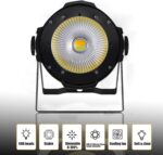 Ridgeyard LED Par Lights COB 200W DMX512 & Sound Activated Stage Light Warm White & Cool White Audience Blinder DJ Spot Light Wash Lights for Church Concert Photo Studio Wedding Live Show (1) - Image 6