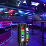 Big Dipper DJ Lights RGBW 4-in-1 Stage Lights LED Spider Moving Head Light Sound Activated DMX Party Lights for Bar, Band, Wedding, Concert, Disco Stage Lighting, Christmas, 1 Pack - Image 9