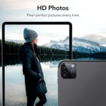 ESR 2 Pack Camera Lens Protector Compatible with iPad iPad Pro11/13 2024, Pro 12.9/11 Inch (2022/2021/2020), 9H Anti-Scratch Tempered Glass, HD Clarity, 3D Full Coverage - Image 5