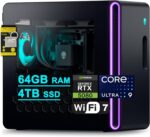 Dell Alienware Aurora ACT1250 Gaming Desktop Intel 24-core Ultra 9 Series 2 285 (Up to 13 Tops) 64GB RAM 4TB SSD GeForce RTX 5080 16GB GDDR7 DLSS4 Wi-Fi7 1000W PSU for Gaming AI Win11 ICP Hub/AI PC - Image 2