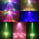 Moving Head Light, 150w RGBW 4in1 LED DJ Stage Lights, Infinite Rotation DJ Lights with Sound Activated for Wedding DJ Party and Live House - Image 6