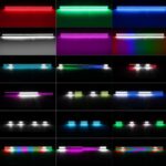 LED Stage Light Bar - OPPSK 100W 288LEDs RGBW DJ Light Bar - Chasing Function Pixel Mapping Strobe Lighting Effects - DMX Control Uplights for Events Live Show Wedding Halloween Party Stage Lighting - Image 6