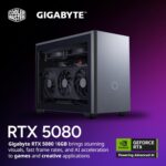 Cooler Master NR2 Pro Mini ITX – Intel Ultra 7 265F 2.4GHz (5.3 GHz Turbo) | Gigabyte RTX 5080 16GB & B860I AORUS PRO ICE| 32GB DDR5 6000MHz | 2TB Gen4 M.2 | WiFi | Windows 11 | 280mm AIO Gaming PC - Image 6