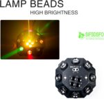 Multi-Bead Actuator Moving Head DJ Light 150w RGBW LED Stage Lighting Moving Head Disco Lights DMX512 & Sound Activated Rotating Starlight for Wedding Live House KTV Bar & Club (OL B-DJlight) - Image 6
