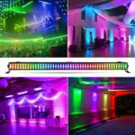 LED Stage Light Bar - OPPSK 100W 288LEDs RGBW DJ Light Bar - Chasing Function Pixel Mapping Strobe Lighting Effects - DMX Control Uplights for Events Live Show Wedding Halloween Party Stage Lighting - Image 7