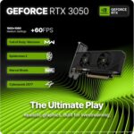 SAAV X10 2025 Gaming PC Tower Computer, AMD Ryzen 5 5500 4.2GHz, GeForce RTX 3050 6GB GDDR6, 22 inch Monitor, 32GB DDR4, 1TB NVMe SSD, WiFi 6, Bluetooth, Windows 11, RGB Prebuilt Desktop Bundle Black - Image 5
