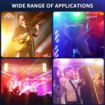 200W Moving Head Dj Light Bar, Led/Wash/Beam/Strobe Lights with 54 Lighting Effect, Support 6CH/16CH/146CH DMX-512 & Sound Activated, Stage Lights for Party,Live Show,Wedding,Disco - Image 8