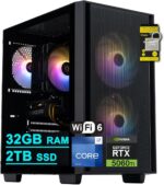acer Nitro 60 Gaming Desktop Computer Intel 20-core i7-14700F 32GB DDR5 2TB SSD GeForce RTX 5060 Ti 16GB GDDR7 DLSS4 (Up to 759 AI Tops) USB-C DisplayPort Wi-Fi6 Win11 ICP Hub - Image 2