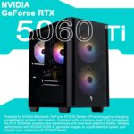 acer Nitro 60 Gaming Desktop Computer Intel 20-core i7-14700F 32GB DDR5 2TB SSD GeForce RTX 5060 Ti 16GB GDDR7 DLSS4 (Up to 759 AI Tops) USB-C DisplayPort Wi-Fi6 Win11 ICP Hub - Image 5