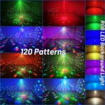 Party Lights Disco Light, Disco Ball Dj Stage Lighting Sound Activated Strobe Light Rave Lights for Parties Dance Concert Wedding Bar Club Karaoke Living Room Birthday Christmas Halloween Decorations - Image 4