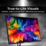 Deco Gear 39" Curved Widescreen Gaming Monitor | 2560x1440 | 1ms MPRT | 165 Hz | 16:9 | HDR400 | 4000:1 | 1 x HDMI | 1 x DisplayPort - Image 6