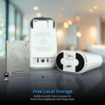 Night Owl 8 Channel Wi-Fi Video Home Security Hub with (3) Plug-in Wi-Fi 4K HD Indoor/Outdoor Spotlight Cameras with 2-Way Audio and 64GB microSD Card (Expandable up to 8 Cameras) - Image 9