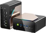 GMKtec EVO-T1 AI Mini PC Workstation Ultra 9 285H (up to 5.4GHz) Mini Gaming Computer, 64GB DDR5 (32GB*2) 1TB PCIe 4.0 SSD 3X M.2 Expansion Slots, Oculink, Quad Screen 8K Display - Image 2