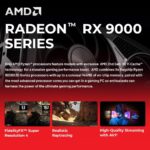 Skytech King 95 Gaming PC Desktop, Ryzen 7 9700X 3.8 GHz (5.5GHz Turbo Boost), AMD RX 9070 16GB GDDR6, 1TB Gen4 NVMe SSD, 16GB DDR5 RAM 6000, 850W Gold PSU, Wi-Fi, Win 11 - Image 11