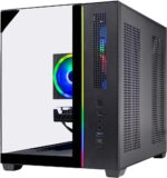 Skytech Gaming Crystal Gaming PC, Intel i5 14400F 2.5GHz, AMD RX 9060XT 8GB, 1TB Gen4 NVMe SSD, 16GB DDR5 RAM 6000, 650W Gold PSU, Wi-Fi, Win 11, Desktop - Image 4