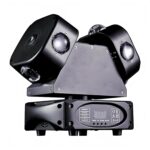 Moving Head Light, 120w RGBW 4in1 LED DJ Stage Lights, DMX 512 Control Infinite Rotation DJ Lights with Sound Activated for Wedding DJ Party and Live House - Image 8