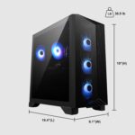 MSI Aegis Z2 Gaming Desktop AMD Octa-core Ryzen 7 8700F 64GB RAM 2TB SSD GeForce RTX 5070 DLSS 4 (Up to 988 AI Tops) 750W 80+ Gold PSU ARGB Fan CPU Air Cooling Win11Pro ICP Hub - Image 7